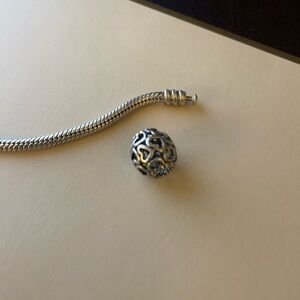 Pandora Silver Heart Charm